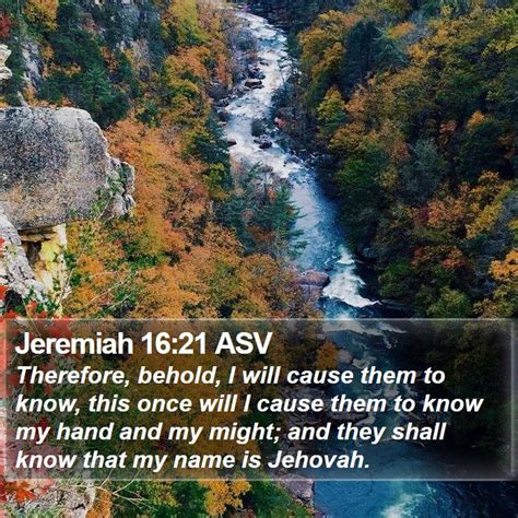 Jeremiah 16 Scripture Images Jeremiah Chapter 16 Asv Bible Verse Pictures