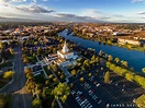 Aerial Idaho Falls | The city of Idaho Falls stretches out a… | Flickr