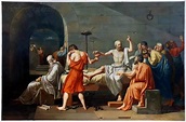 The Death of Socrates Jacques Louis David Hand-painted Oil - Etsy UK