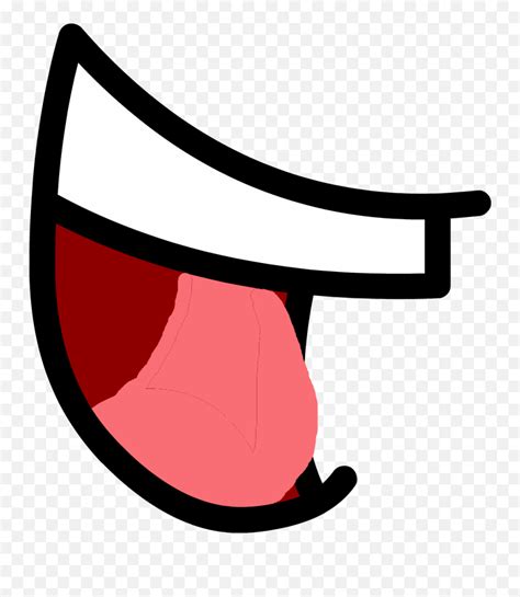 Bfdi Mouth Spongy Mouth Closed Smile Bfdi Spongy Mouth Hd Png