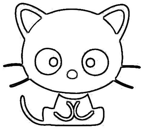 Simple Chococat Coloring Page Download Print Or Color Online For Free
