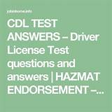 Dmv Cdl License Test Photos