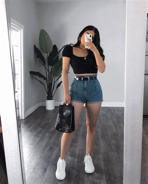 29 cute casual summer outfits with shorts to inspire you simple outfits causual outfits