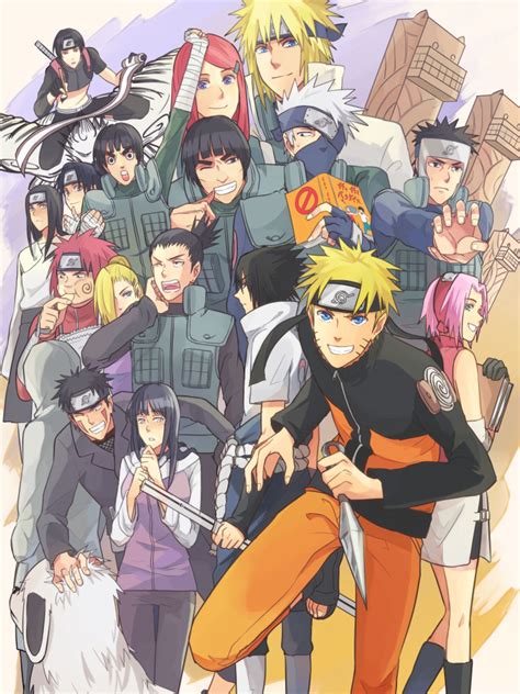 Konoha Team By Warable On DeviantArt Anime Naruto Anime Naruto Uzumaki