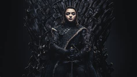 Maisie Williams As Arya Stark In Game Of Thrones Season 8 4k Wallpapers