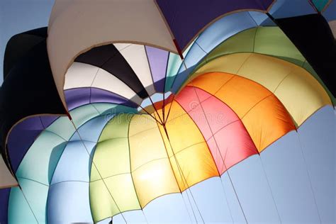 Parachute Colors Background Stock Photo Image Of Recreation