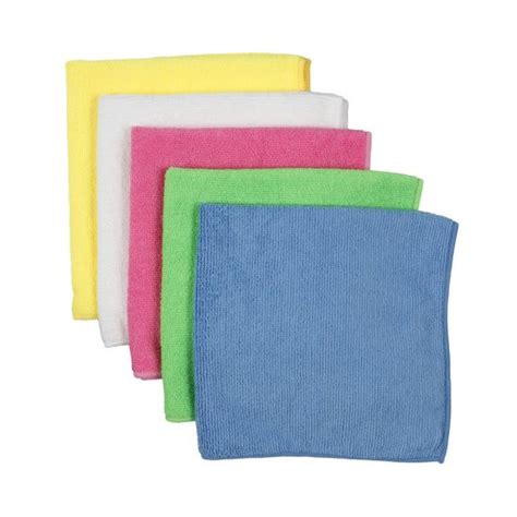 Microfibre Clothes 200gsm 10 Pack Mixed Colours Whcb R9800