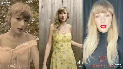 taylor swift s tiktok debut made this dress sell out on the viral list ypulse