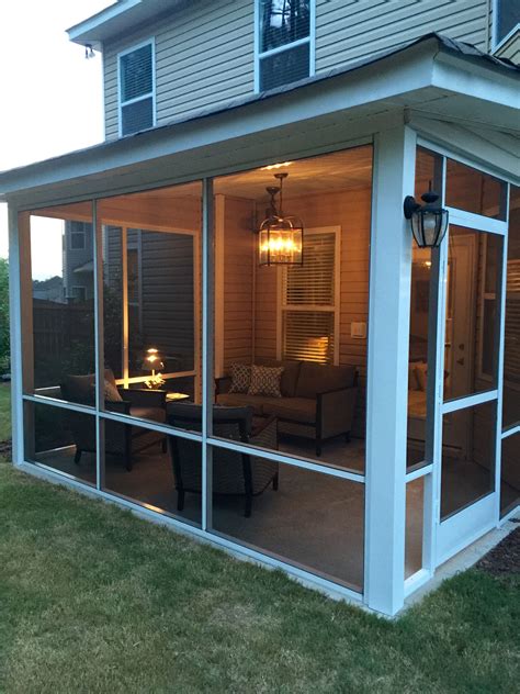 Screened In Porch Diy Screened Porch Decorating Screened Porch