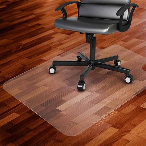 Non Slip Pvc Office Chair Mat Clear Floor Protector Anti Scratch For