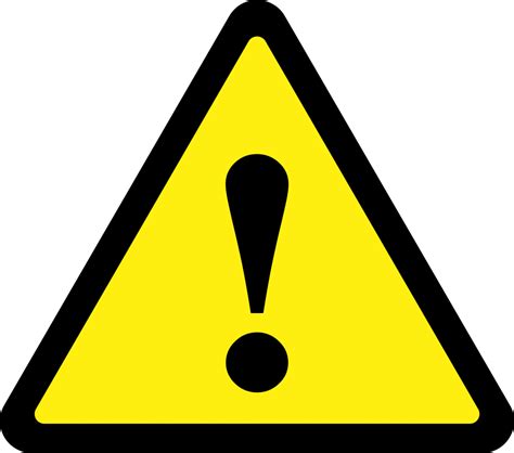 Triangle Warning Sign Clipart Best