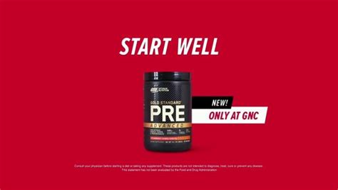 Gnc Tv Commercial Get Your Goal On Start Well Train Well Drink