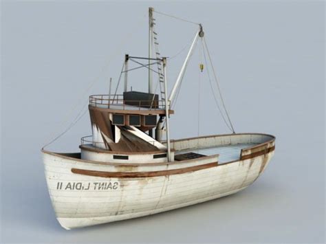 Aluminum Boats Seattle 30 Build Your Own Fishing Boat 3d Model Free