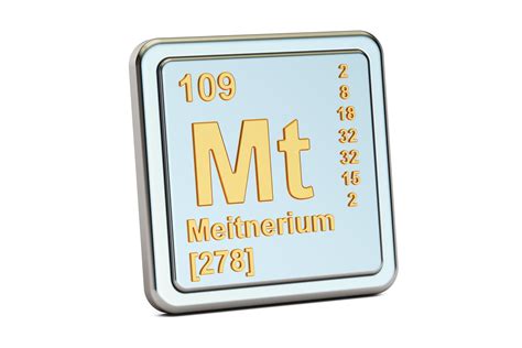 Meitnerium Facts - Mt or Element 109
