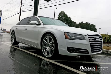 Audi A8 With 22in Savini Sv48m Wheels Exclusively From Butler Tires And