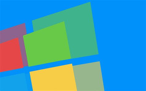 Download Wallpapers Windows 10 Logo Blue Background Creative Art