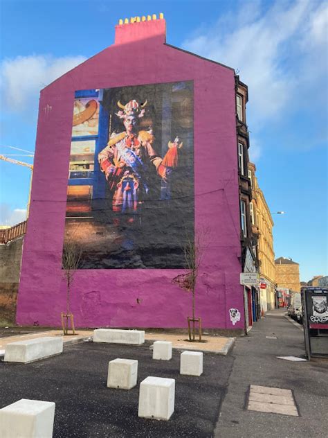 Billy Connolly Mural Glasgows Gallowgate