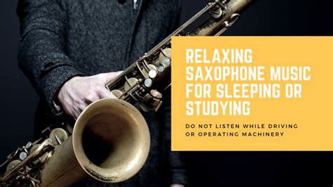 10 Hours Of Relaxing Saxophone Music For Sleeping Or Studying In 2021