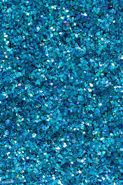 Shiny Blue Glitter Textured Background Free Image By