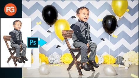 How To Edit Baby Photos In Photoshop Change Background