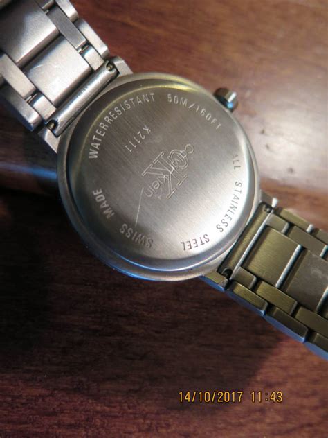 Calvin Klein Herren Uhr Batterie Wechseln Luxus Armbanduhren