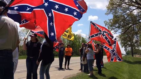 confederate flags fly over us 127 youtube