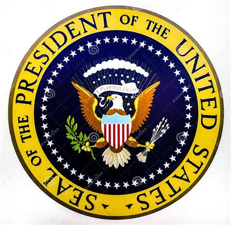 Seal Of The President Of The United States Editorial Photography