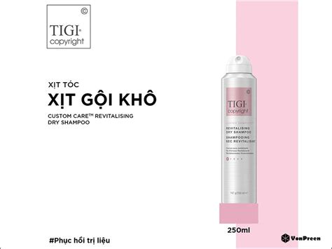 Dầu gội khô Tigi Copyright Revitalising Dry Shampoo 250ml chính hãng