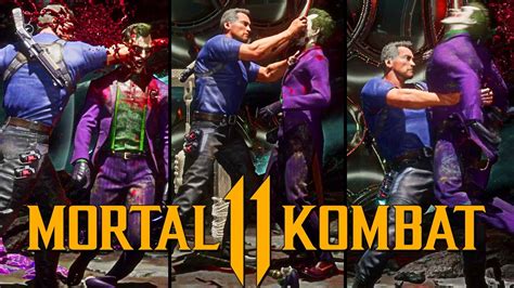 Mortal Kombat 11 Every T 800 Terminator Brutality Performed On The