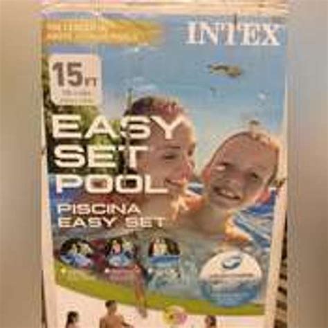 Intex 15 Ft Easy Set Pool Dutch Goat