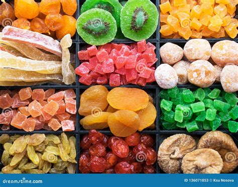 Mix Of Different Dried Fruits Stock Image Image Of Diet Eating