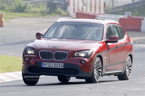 Spyshots Bmw X1 In Cherry Red Guise Autoevolution