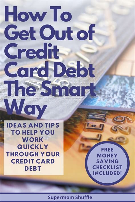 Credit card debt can feel like laundry. How to Get Out of Credit Card Debt the Smart Way in 2020 ...