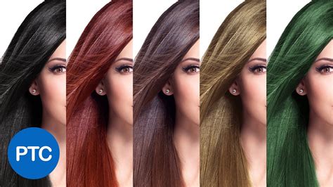 What wonderful shampoos for those who want to remove their color from their hair. How To Change Hair Color In Photoshop - Including Black ...