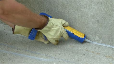 How To Repair And Seal Expansion Joints In Concrete Youtube