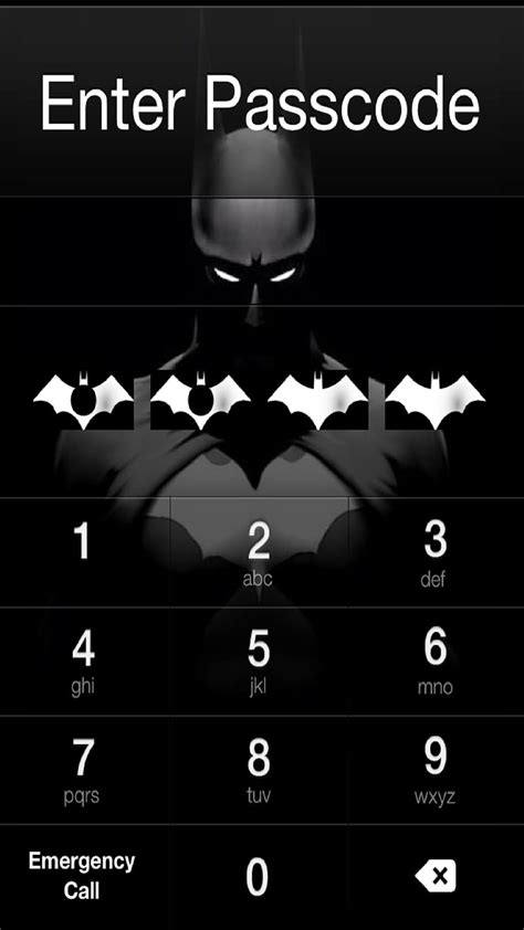 Passcode Batman HD Phone Wallpaper Peakpx