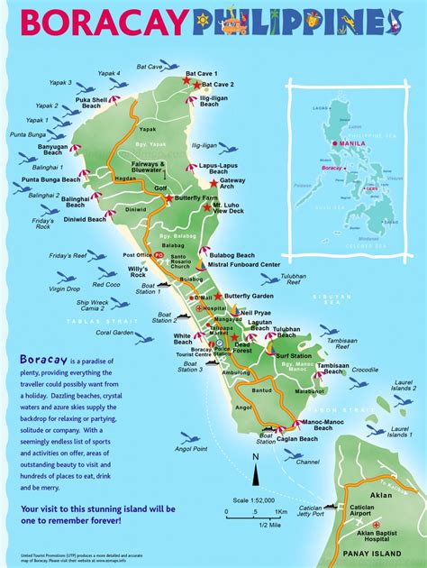 Boracay Map Philippines Detailed Maps Of Boracay Island