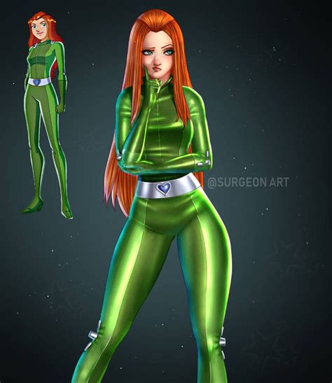 Sam Totally Spies By Surgeon Art On Deviantart Totally Spies Fantasy Art Women Clover