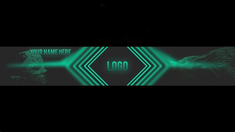 Mysterious Youtube Channel Art Template Free Download Fancy