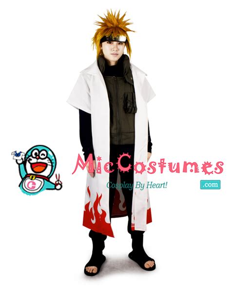 Naruto Yondaime 4th Hokage Cosplay Costume For Sale
