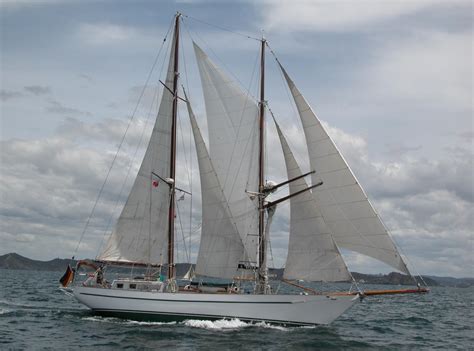1990 Schooner Staysail Sail Boat For Sale