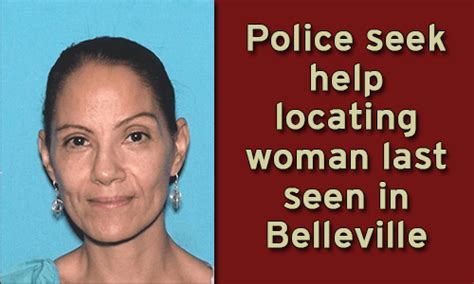 Police Seek Help Locating Woman Last Seen In Belleville The Observer