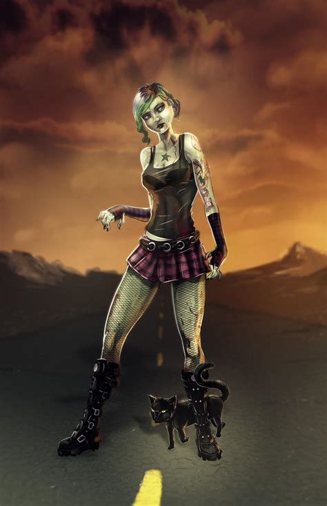 zombie girl by orenk on deviantart