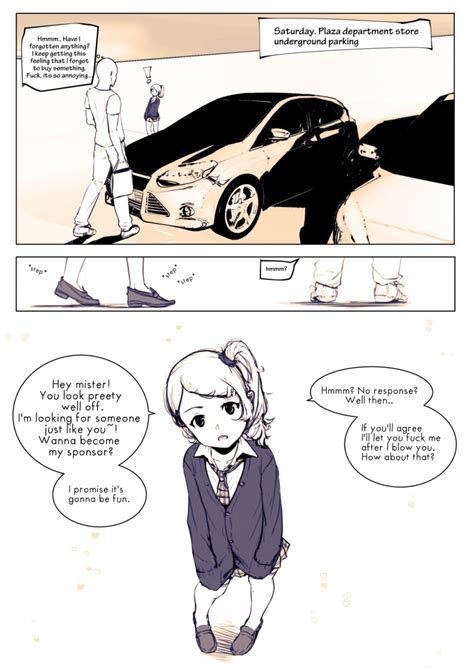 Diathorn Original Highres 1boy 1girl Bald Car Comic English