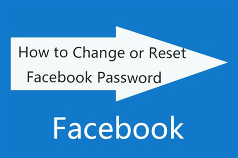 How To Change Or Reset Facebook Password Step By Step Guide