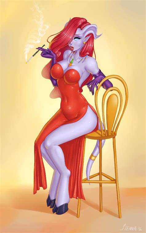 Draenei As Jessica Rabbit By Sienna Hentai Foundry