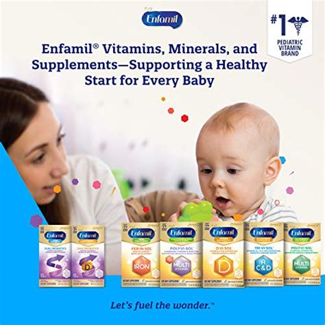 Enfamil Baby Vitamin D Vi Sol Vitamin D Liquid Supplement Drops For