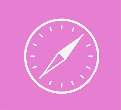 Pink Safari App Icon