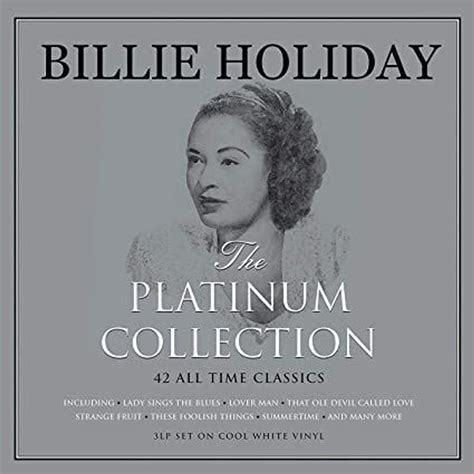 Billie Holiday The Platinum Collection 3lp White Vinyl Horizons Music
