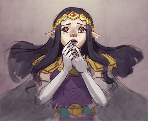 fan art de hilda de zelda a link between worlds universo zelda